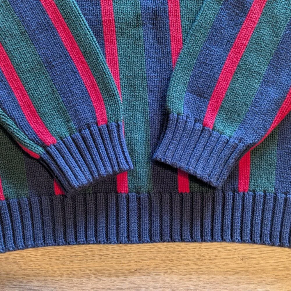 Vintage Tommy Hilfiger Striped Knit‎ Sweater Tommy Hilfiger